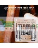 Комплект маркери и пастели за ремонт на мебели, 17 части